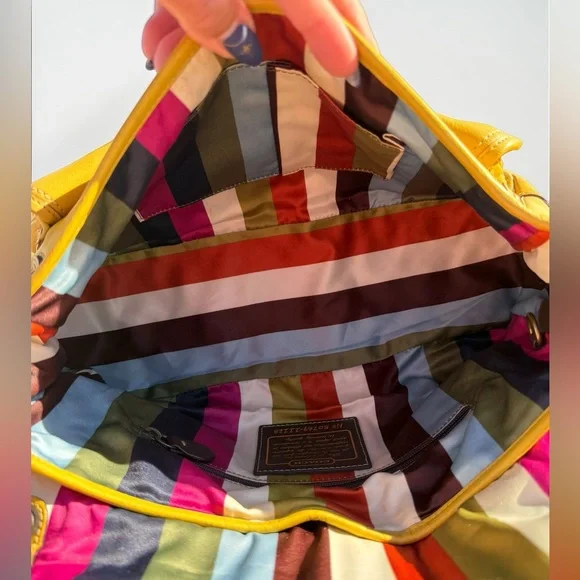 ❌SOLD❌Coach Legacy Leigh 11128 66th Anniversary Vachetta Leather Turnlock - Picture 3 of 16